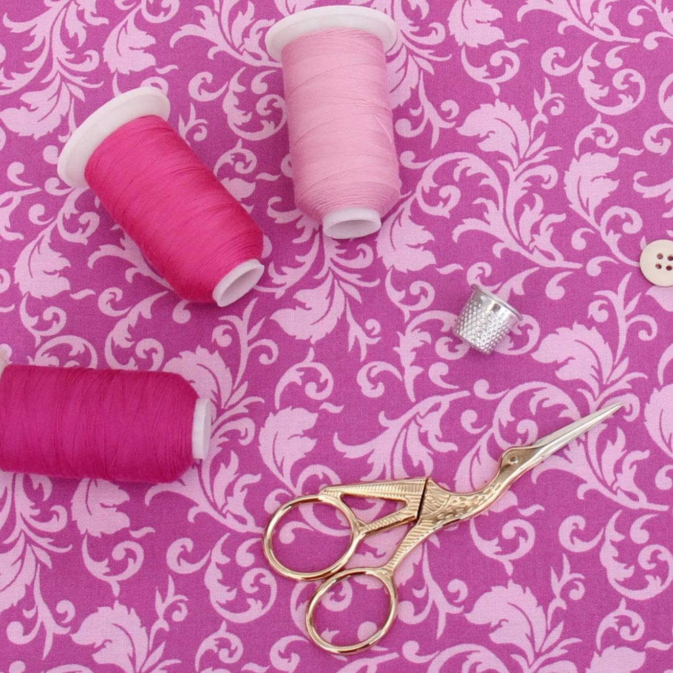 Threadart Polyester All-Purpose Sewing Thread - 600m - 50S/3 - Dusty Navy