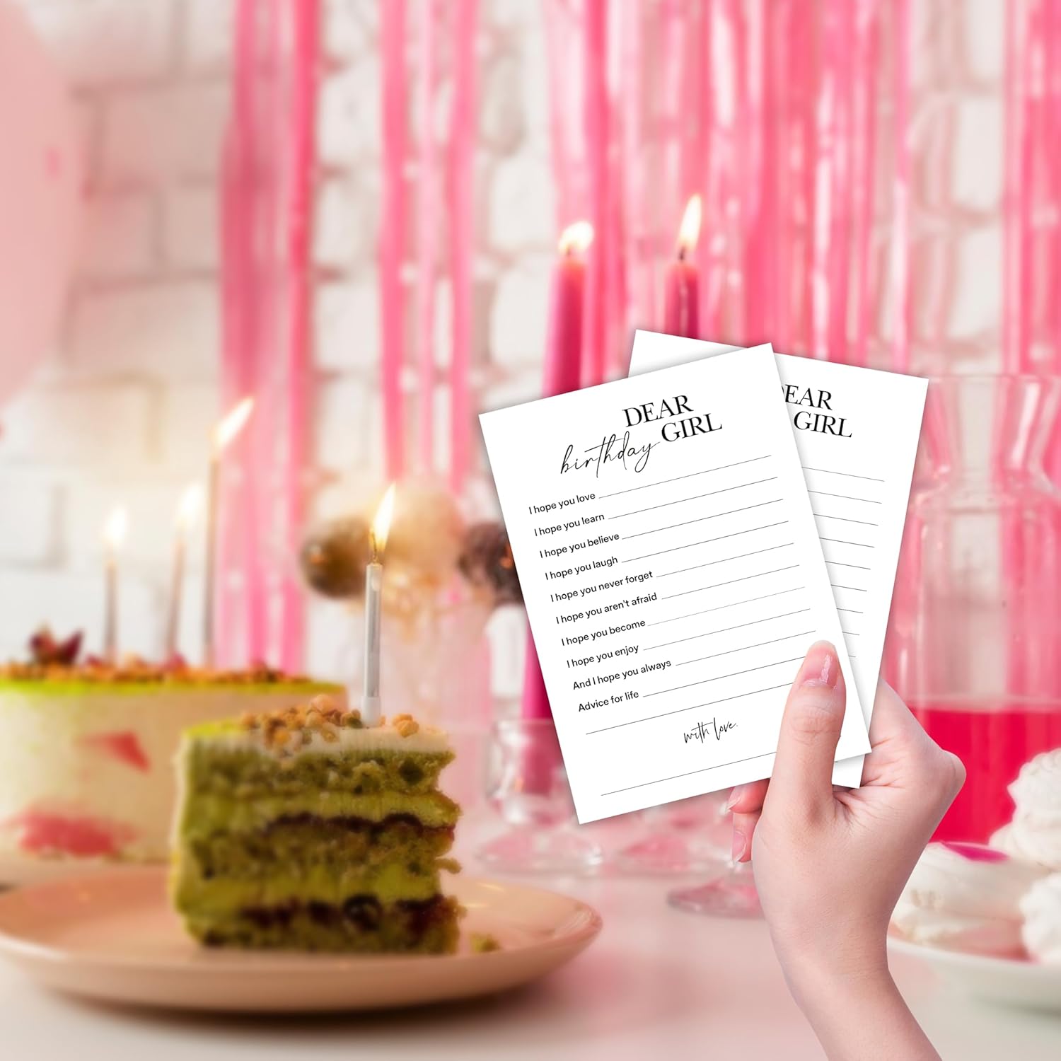 Birthday Party Games, 25 Pcs Card Set for Guests, Fun Birthday Game for Teen Adults – A02