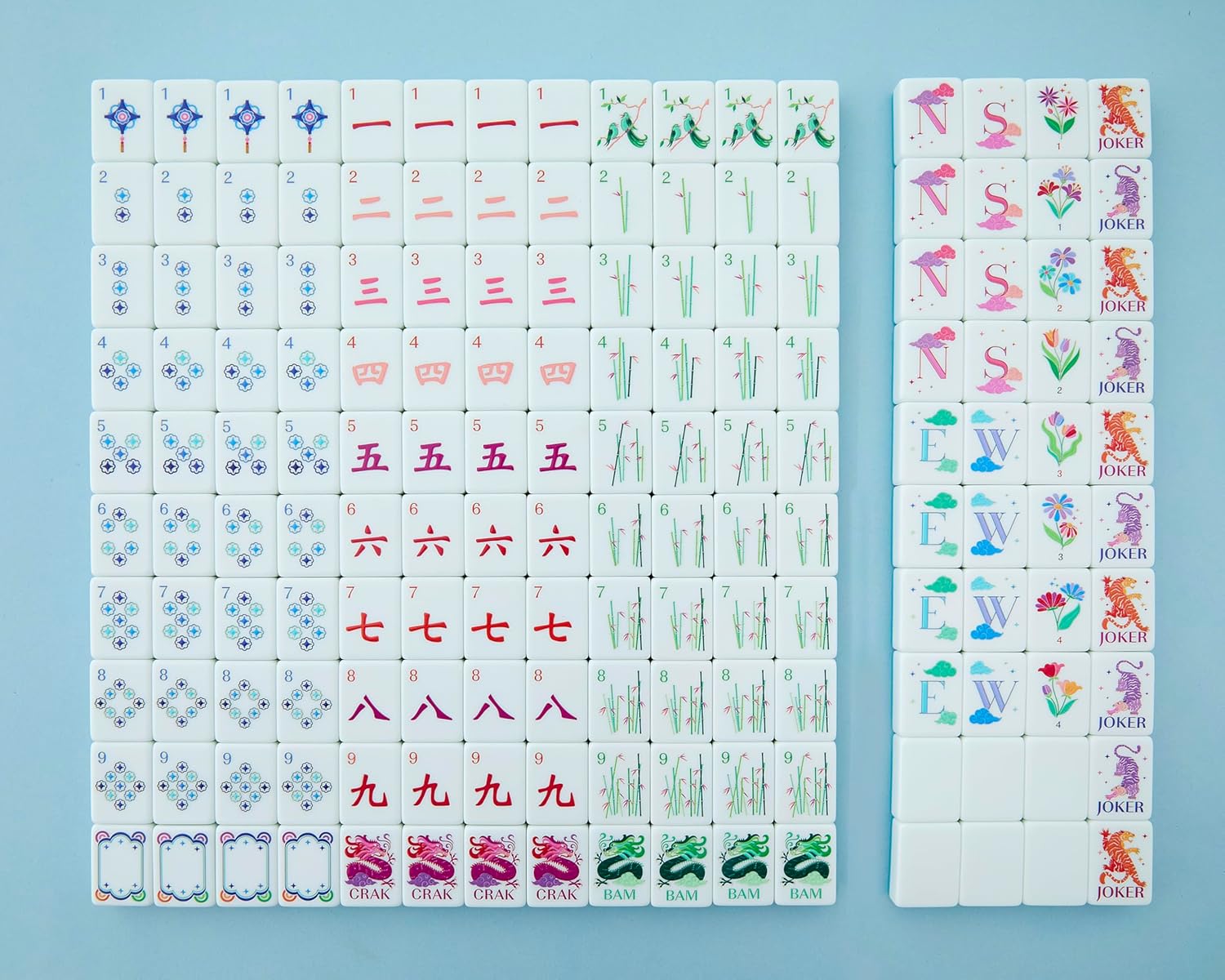 Celestial Mahjong Tiles