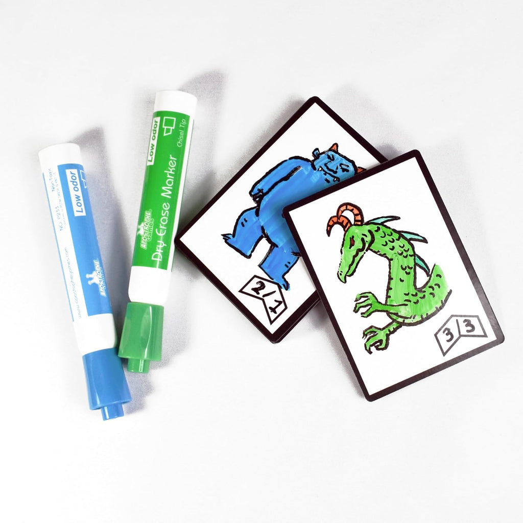 Apostrophe Games Dry Erase MTG Tokens Set of 40 Cards – Reusable Proxies/Tokens for Trading Card Games