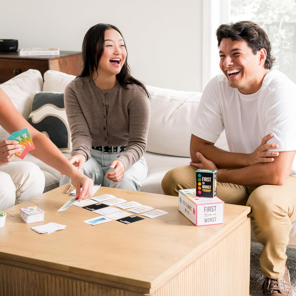 Party Game + After Dark Expansion Set - The Card Game About How Your Friends & Family Rank Things for Adult Friends, Groups & Fun Parties with Polarizing Priorities