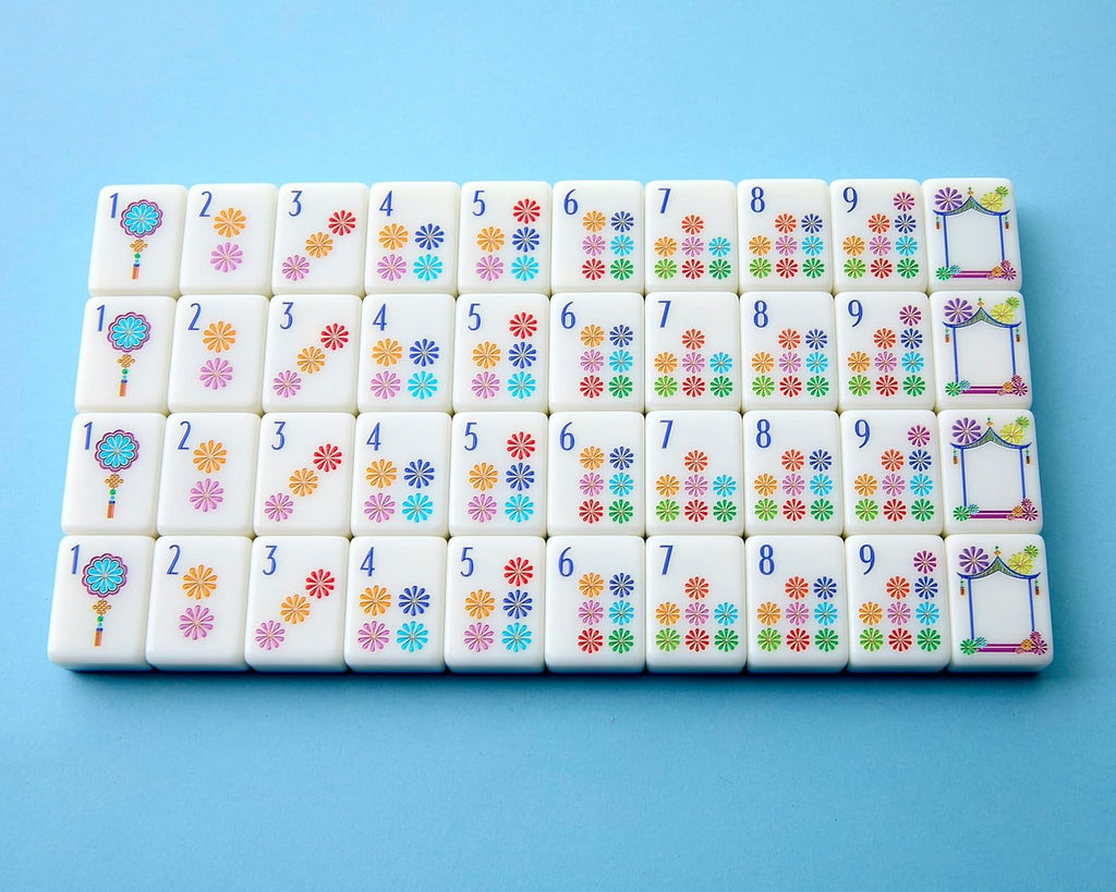 Blossom Mahjong Tiles