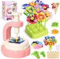 Fabric Flower Bouquets Toys - Arts & Crafts for Kids,Educational Toys for 4 5 6+ Year Old Girls,DIY Toddler Craft Kits for Girls Ages 4-6,Build Your Flower Bouquet, Ideas Birthday Gifts for Girl
