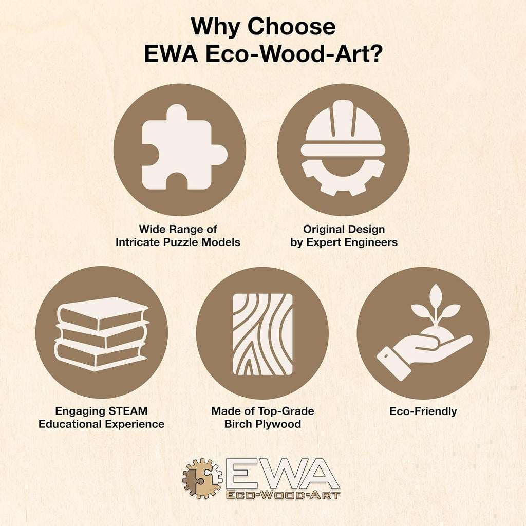 Mastodon S Wooden Puzzle for Adults - A 80-Piece Prehistoric Giant Ready to Adorn Your Living Space with Its Majestic Presence