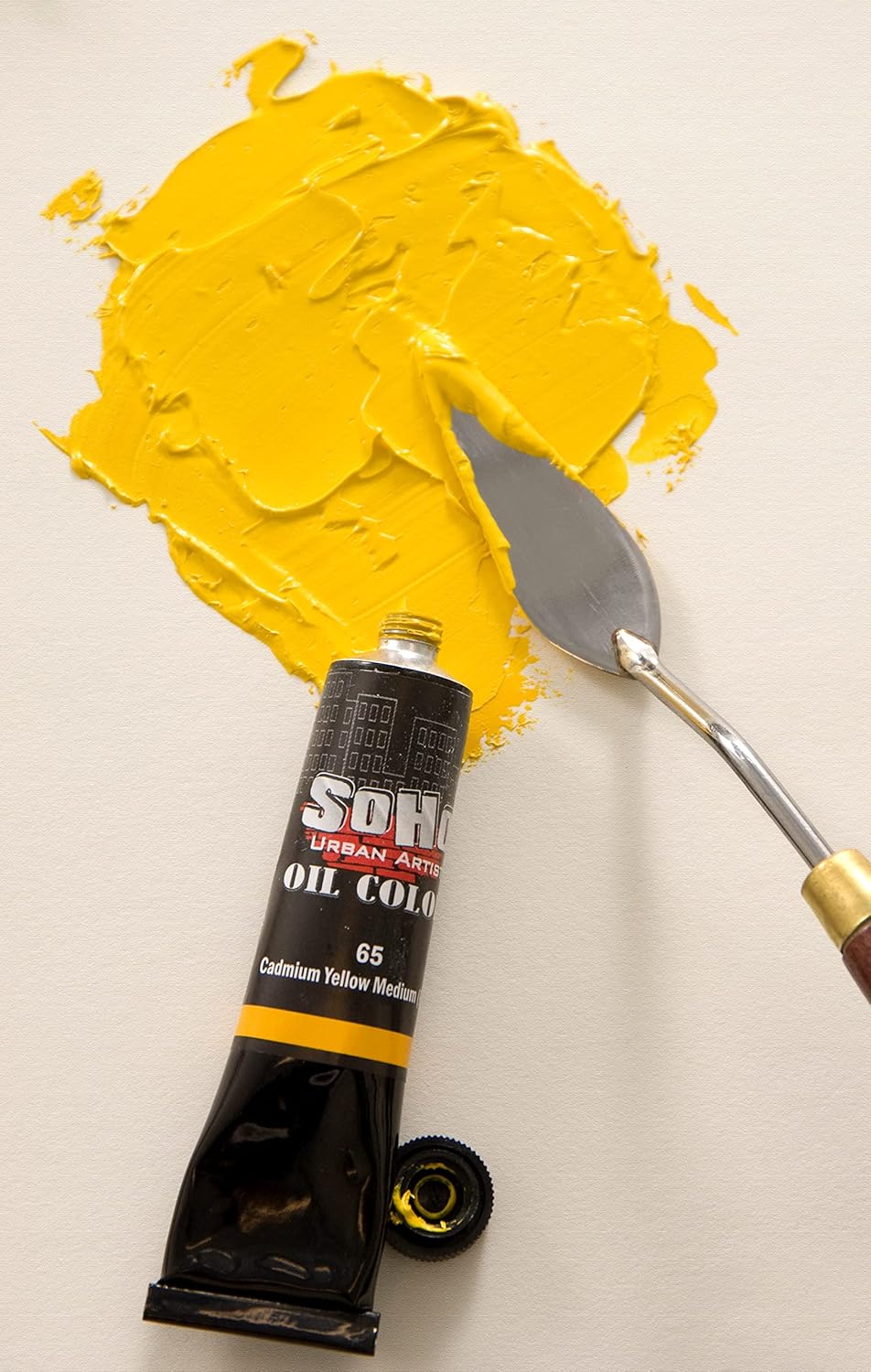 Soho Urban Artist Oil Paint - Scarlet, 170 ml Tube - Best Valued Oil Colors for Painting, Excellent Pigment Load
