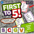 Skillmatics Board & Card Game - First to 5, Category Game with a Twist, Quick Thinking, Perfect for Parties, Christmas, Family Game Nights, Gifts for Kids, Teens, Adults, Ages 8, 9, 10 & Up