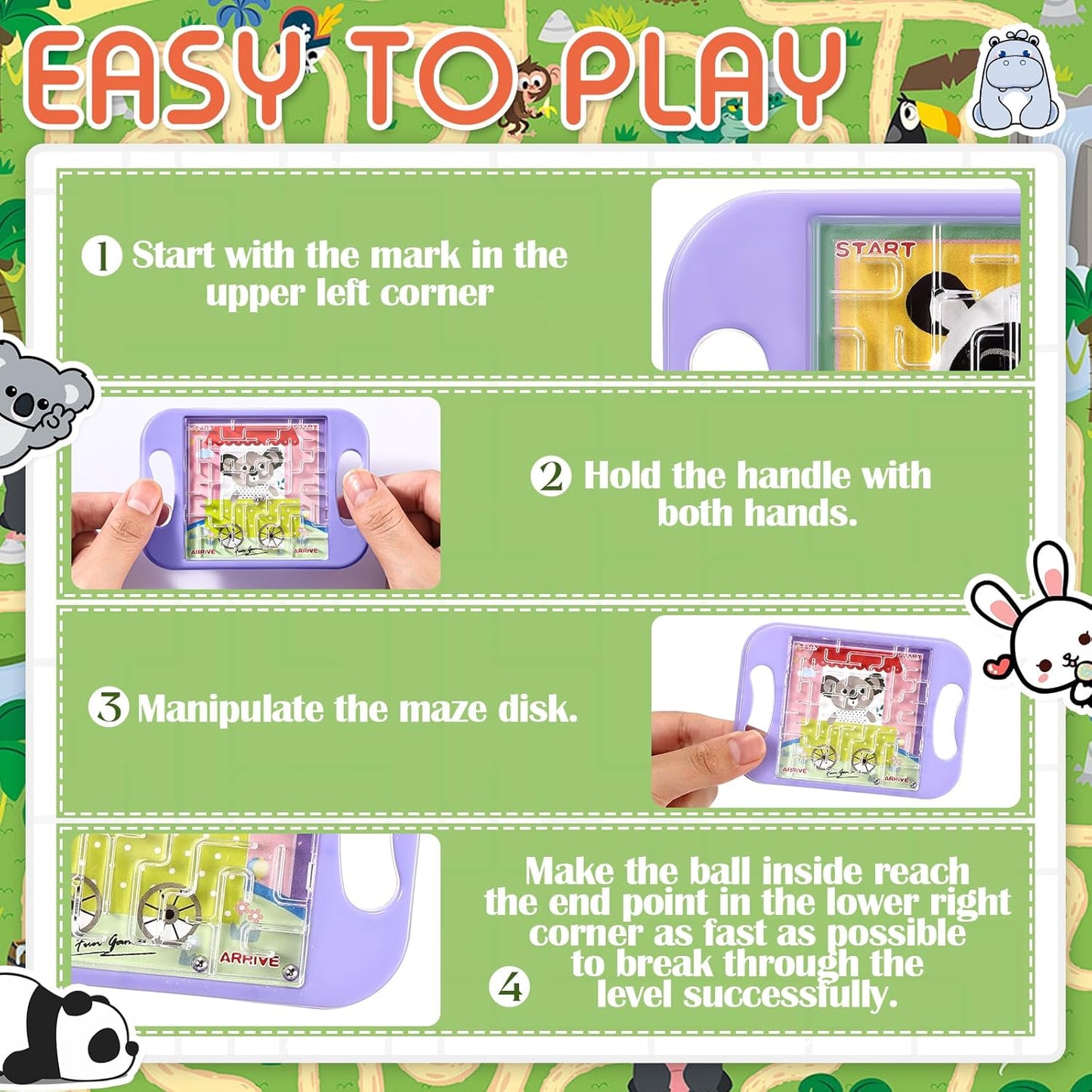 Maze Puzzle Keychain Cubes Bulk Christmas Maze Game Puzzles Keychain Cubes Handheld Brain Teaser Puzzle Party Favors for Kids Students Christmas Stocking Stuffer Gifts