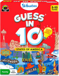 Skillmatics Guess in 10 States of America, Educational Travel Toys, Christmas Stocking Stuffers for Boys, Girls, and Kids Who Love Card Games, Geography and History, Gifts for Ages 8, 9, 10 and Up