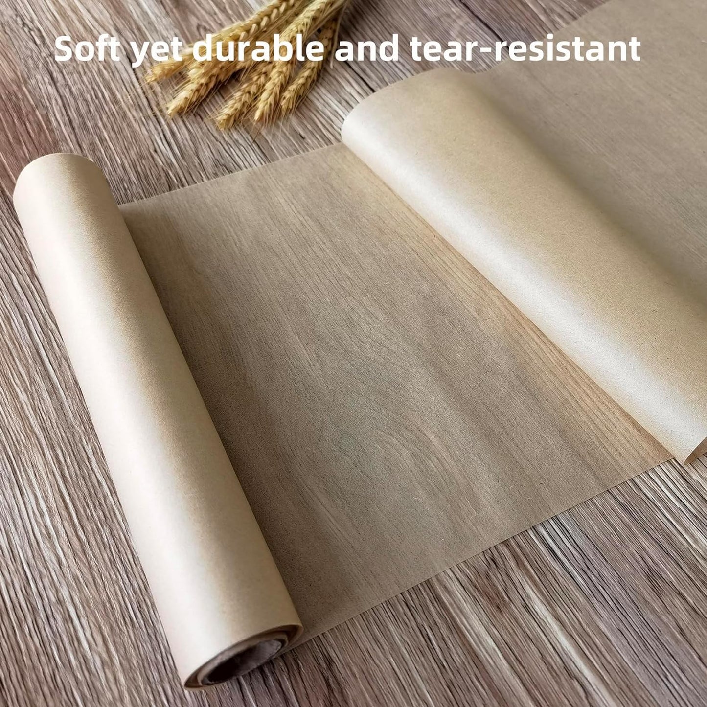 MLNSUNNY 9.4" x 787" Antiqued Tea Bag Paper Roll - Wet Strength Tissue for DIY Art, Tracing, Collage, Book Binding Repair | Handmade Lanterns & Cyanotype | Vintage Craft Decorative Paper