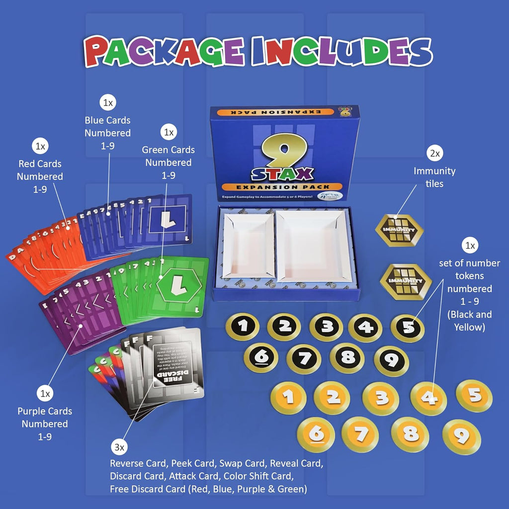 Card Game Expansion Pack – Family-Friendly Card Game – Fun for Kids, Teens & Adults – Expands Game Play to 6 Players – for Game Night, Family Night, Parties (Expansion Pack)…