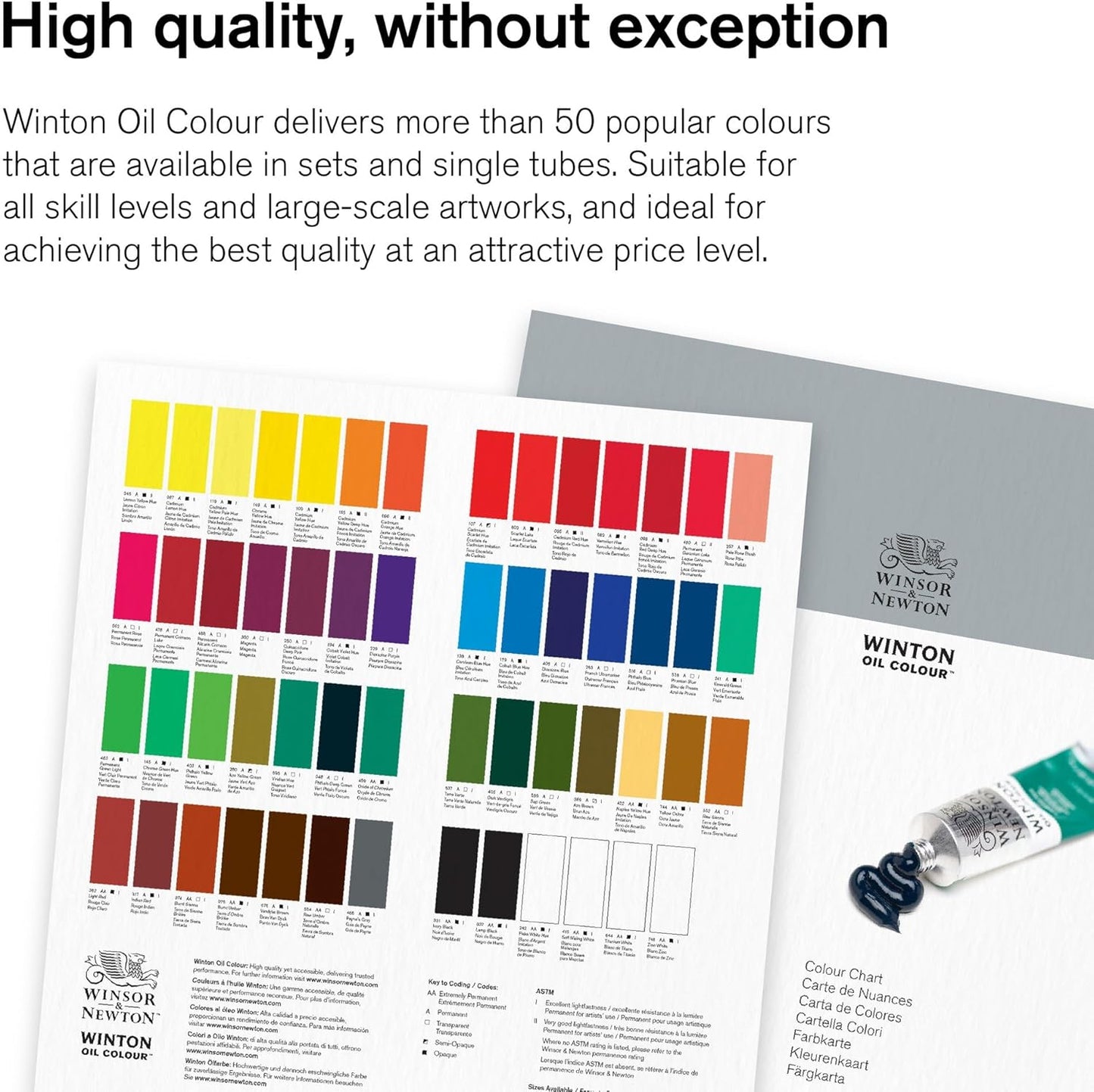 Winsor & Newton Winton Oil Color, 200ml (6.75-oz) Tube, Prussian Blue