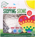 Creative Roots Mosaic Heart Stepping Stone, Includes 7-Inch Ceramic Stepping Stone & 6 Vibrant Paints, Mosaic Stepping Stone Kit, Paint Your Own, DIY Stepping Stone Kit for Kids Ages 8+