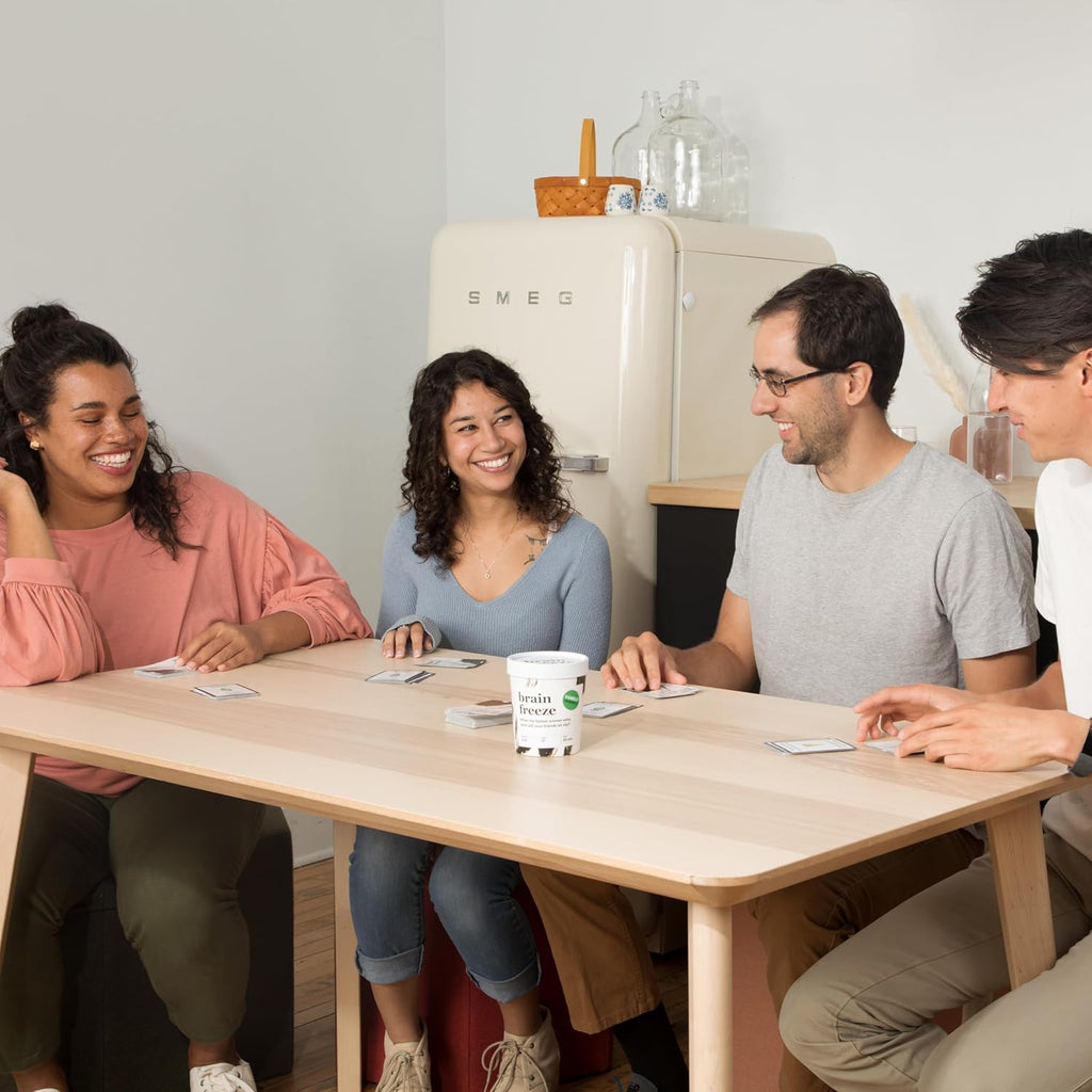 Brain Freeze Party Game - The Hilarious Speak-Before-You-Think Family Card Game for Kids, Teens, College Students, Adults + Families, at Fun Parties and Board Games Night with Friends