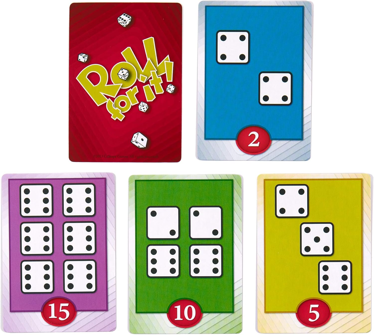 Calliope Games Roll For It! - Red Edition