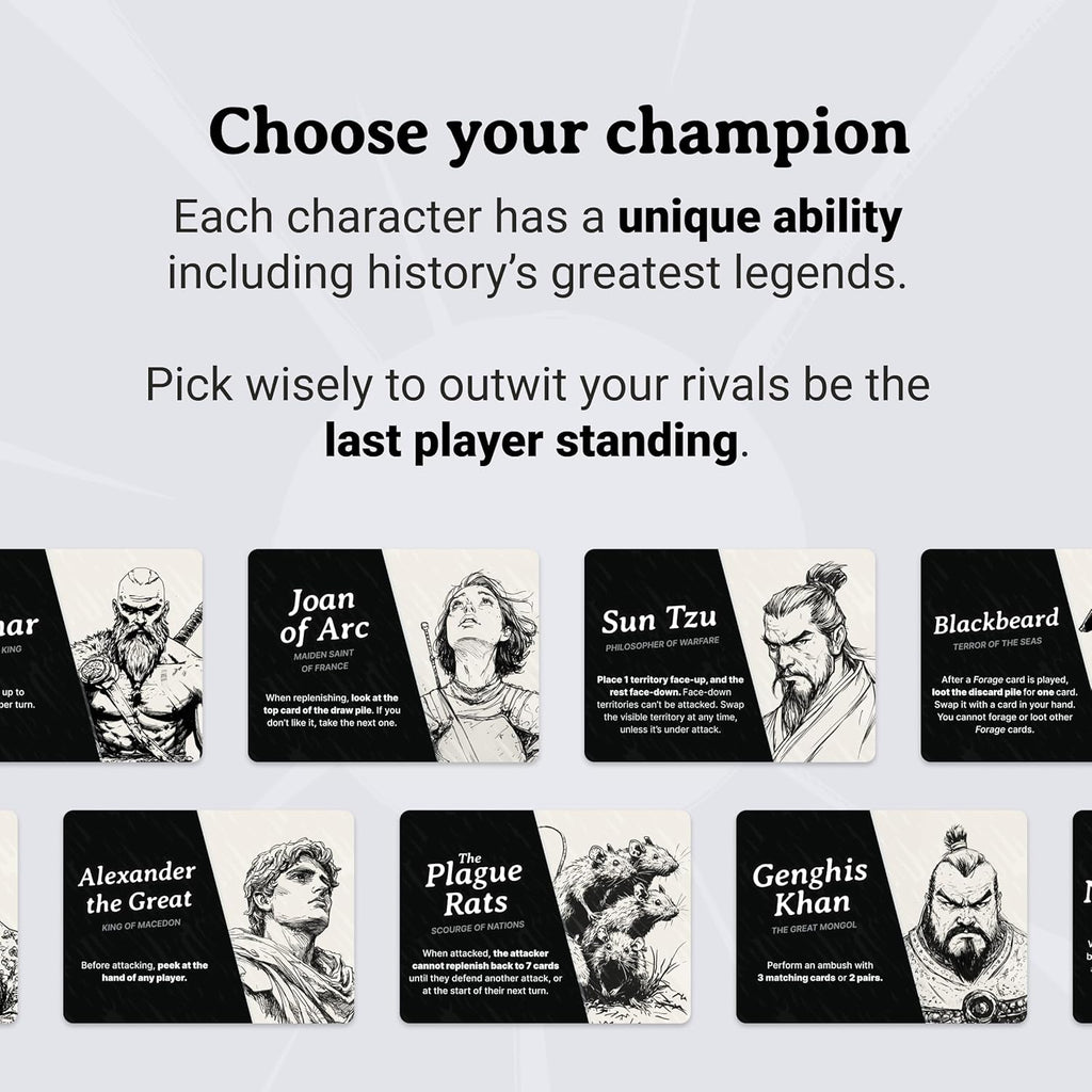 Kingdoms Card Game - Family Strategy Game for 2-8 Players, Ages 8+ | Master Tactics and Outwit Opponents