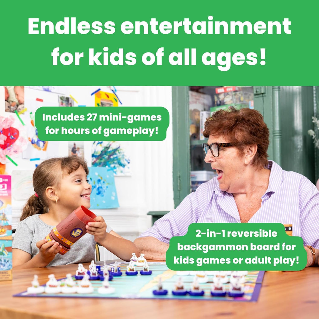 Story Time Chess - Chess Sets for Kids, Kids Chess Set, Chess Game Toddlers, Learning Games for Kids, Chess Sets for Boys & Girls