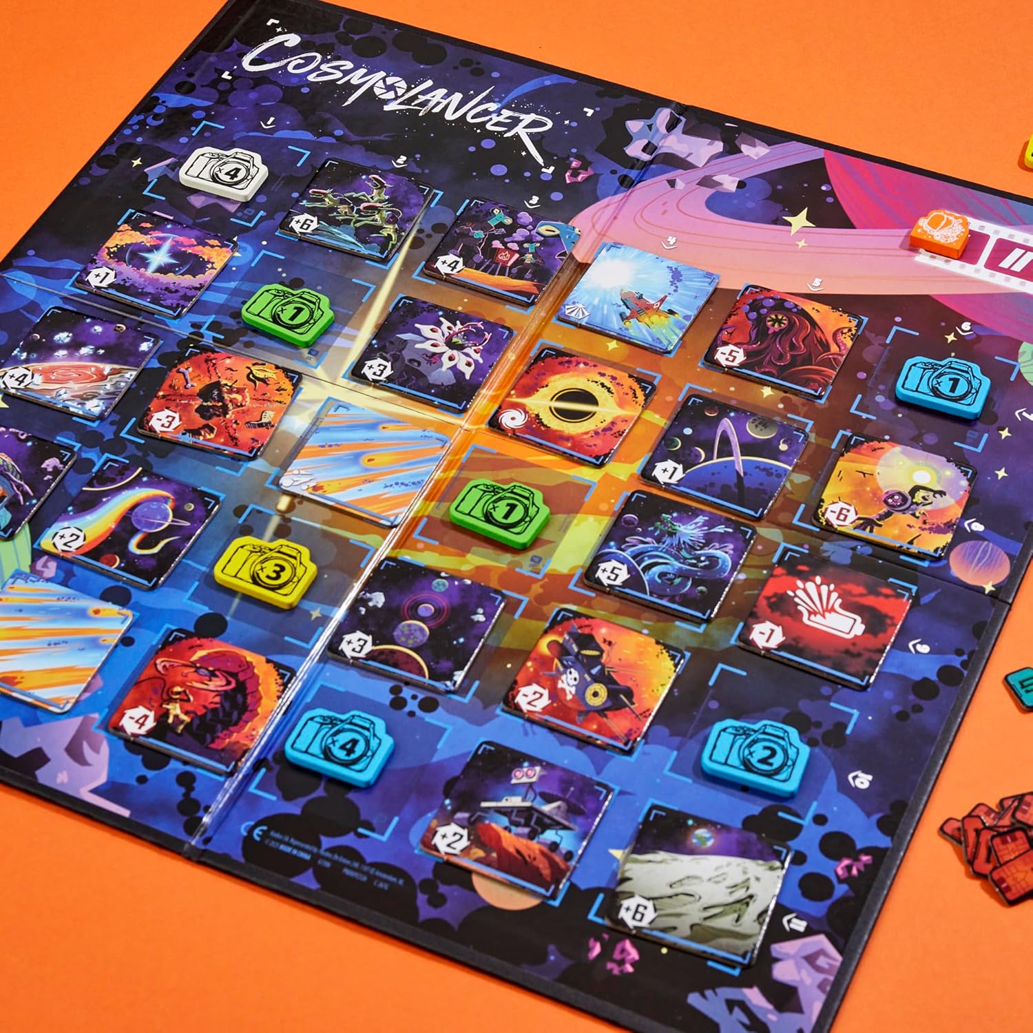 Cosmolancer Board Game | A Strategy Game by Reiner Knizia | Ages 9 and Up | 2 to 4 Players | 30 Mins. | Family Games for Kids, Teens, and Adults