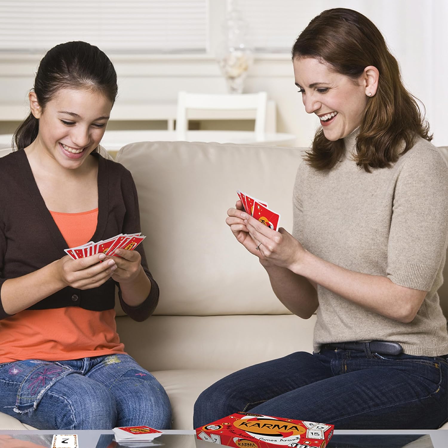 KARMA Card Games for Kids – Kids, Family Games Night, Multi-Player, Screen Free, Travel Games, Playing Cards, What Goes Around, Comes Around, Ages 8+