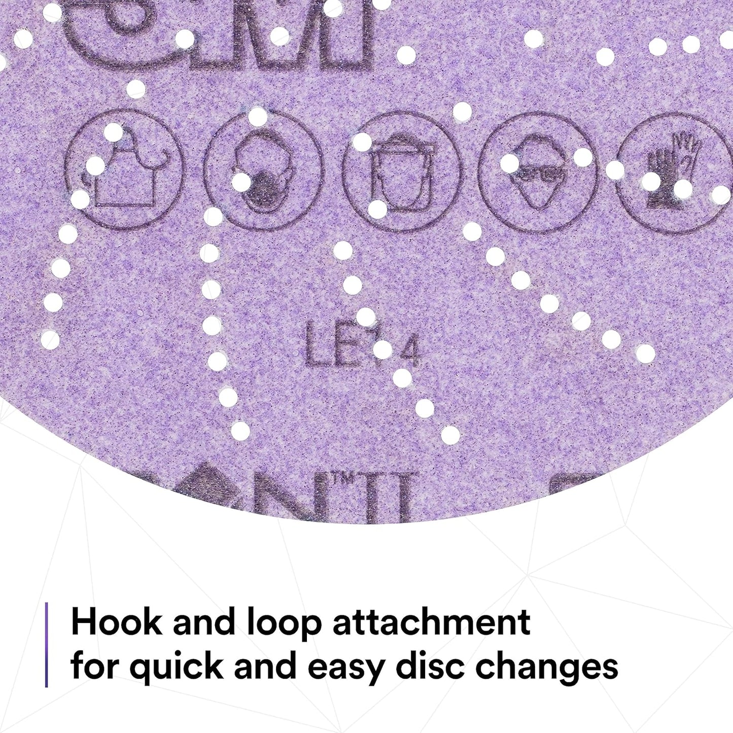 3M Xtract Cubitron II Hookit Clean Sanding Film Disc 775L, 5 in, 15 Piece Multi-Pack Hook and Loop S