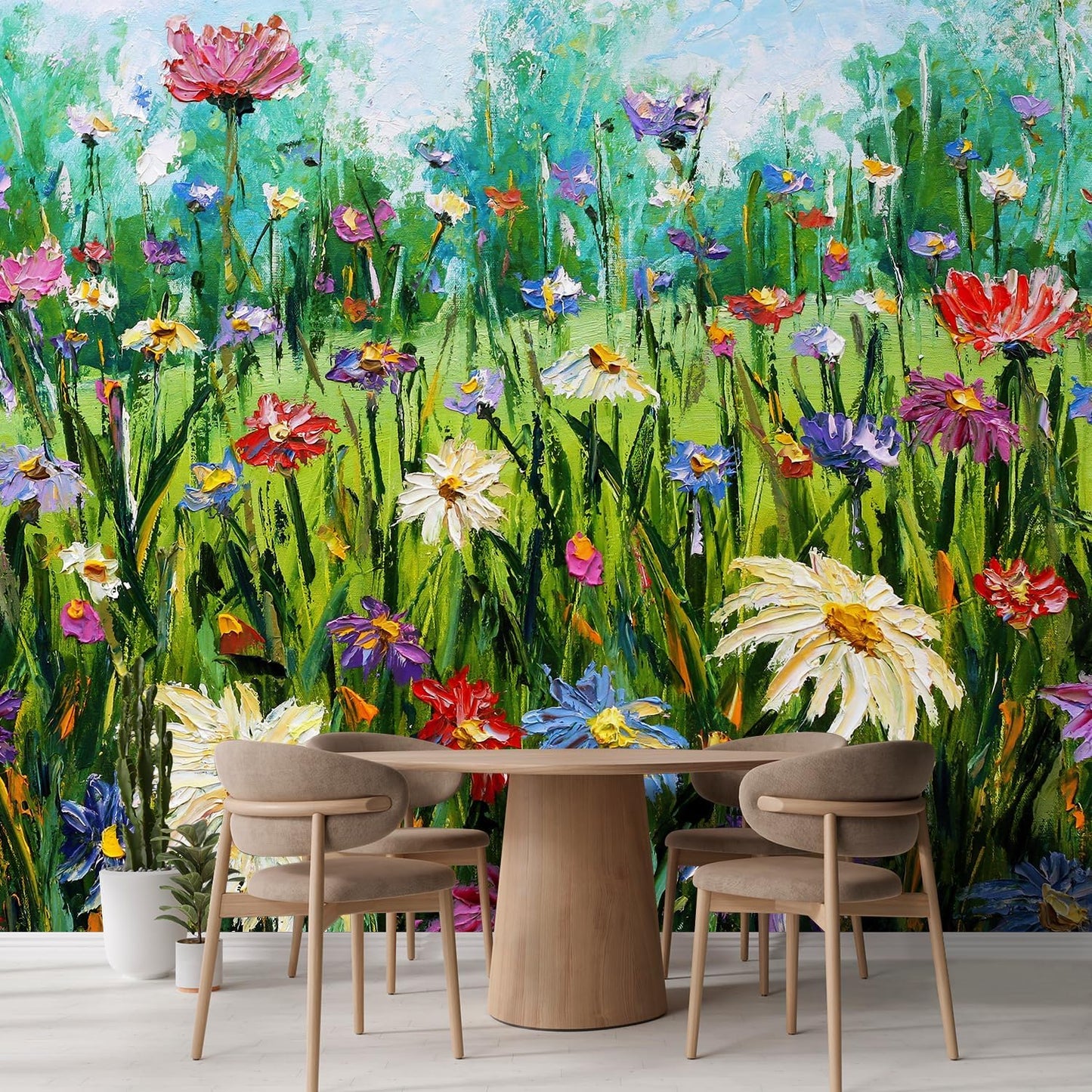 wall26 - Self-Adhesive Wallpaper Large Wall Mural Series (100"x144", Artwork - 28)