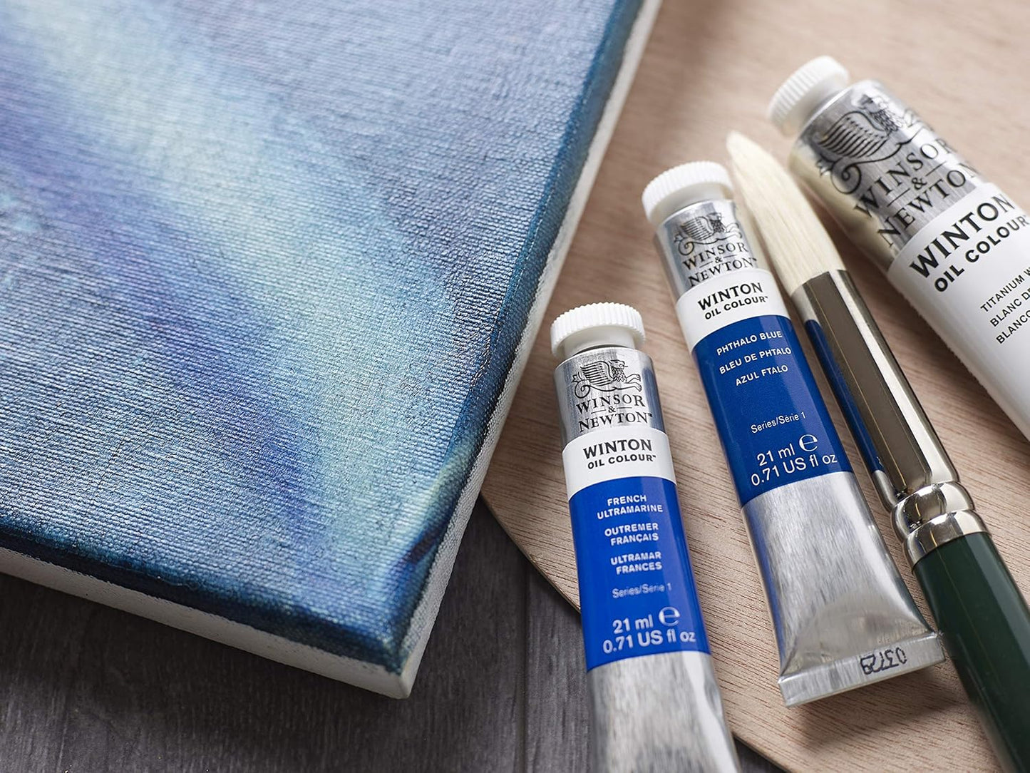 Winsor & Newton Winton Oil Color, 200ml (6.75-oz) Tube, Soft Mixing White