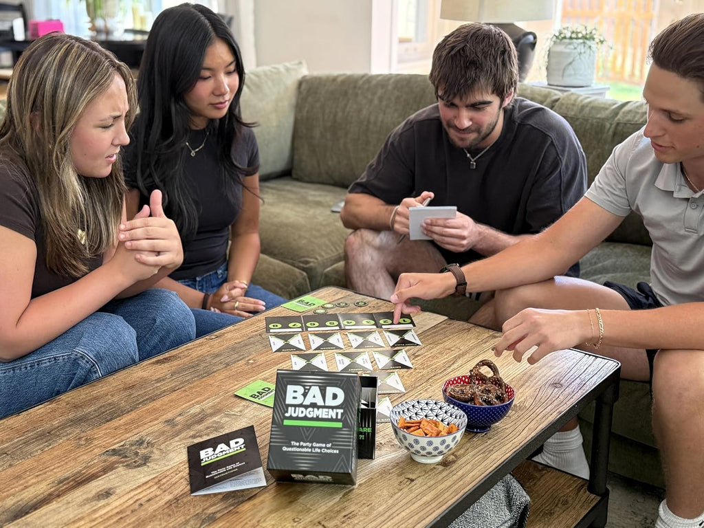 Party Game - The Game of Questionable Life Choices - Adult Card Game for White Elephant Parties and Board Games Night with Your Friends