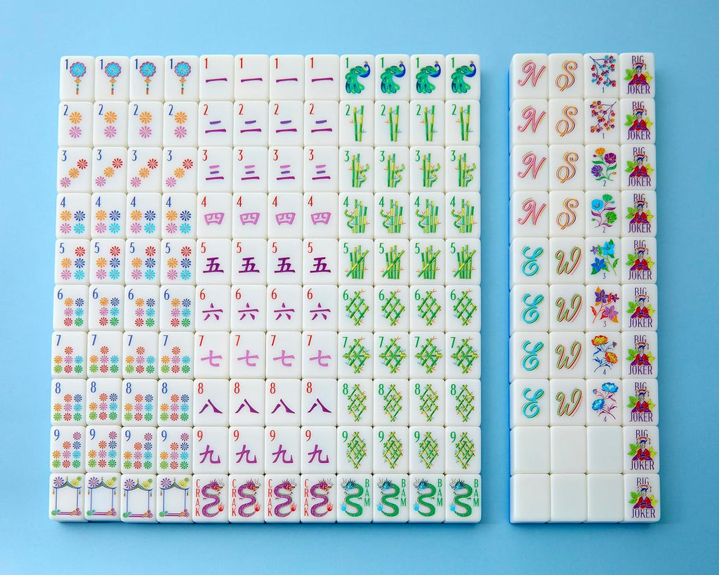 Blossom Mahjong Tiles