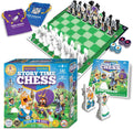 Story Time Chess - Chess Sets for Kids, Kids Chess Set, Chess Game Toddlers, Learning Games for Kids, Chess Sets for Boys & Girls