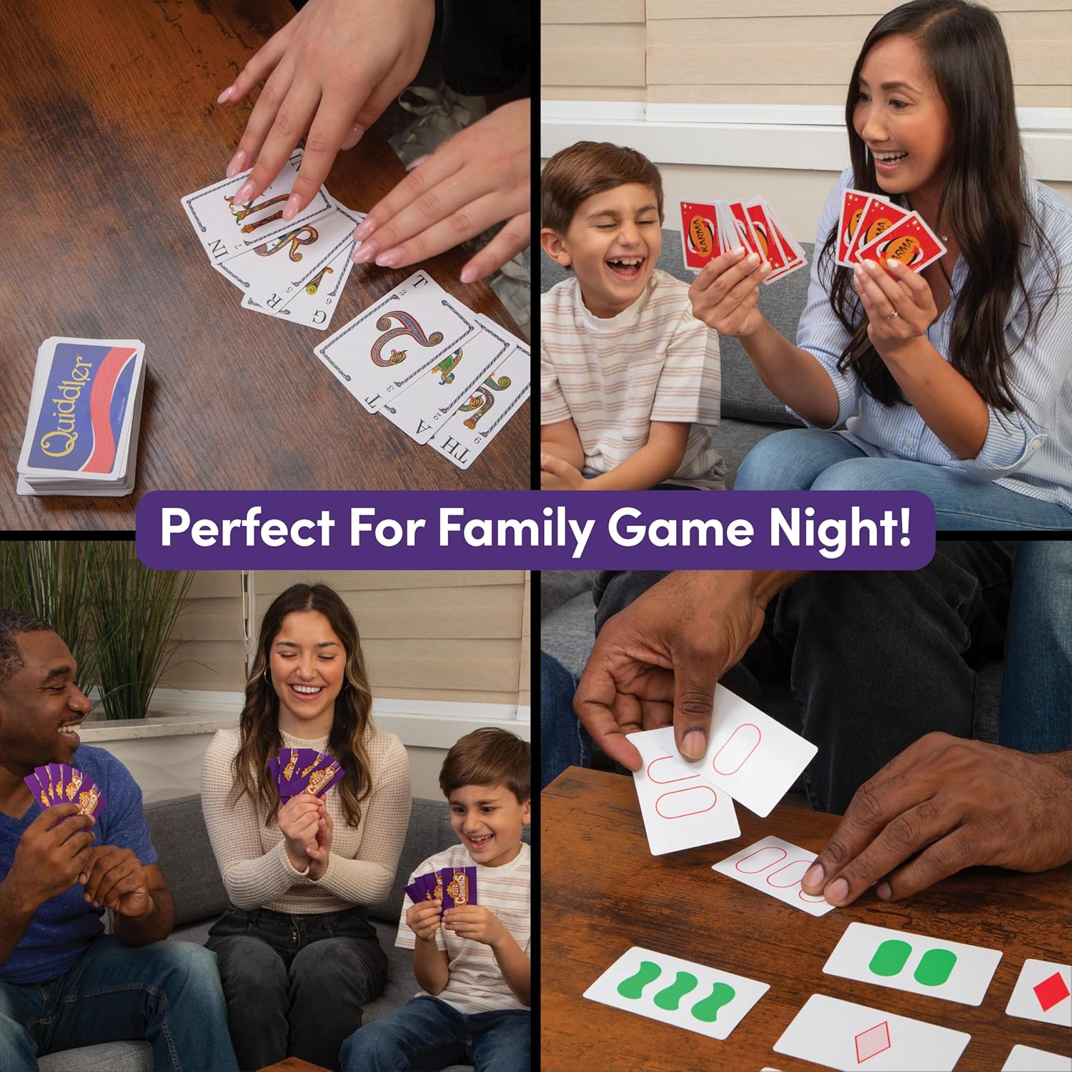 PlayMonster Five Crowns 4 Pack Bundle Card Games for Kids