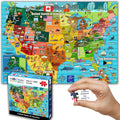 Think2Master Colorful United States Map 1000 Pieces Jigsaw Puzzle for Kids 12+, Teens, Adults & Families. Great Educational Gift for Interest in The USA Map. Size: 26.8” X 18.9”