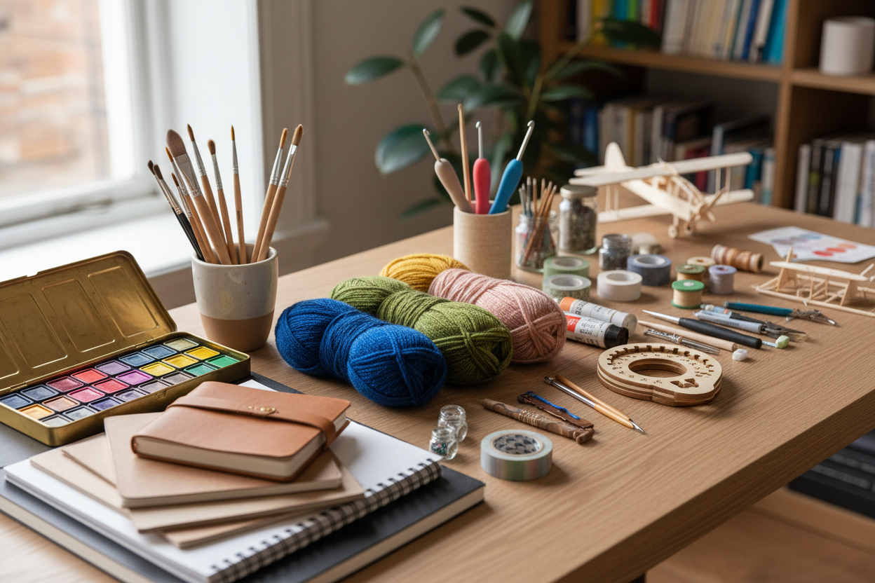 Each product is selected not just for quality, but for the joy it brings to your creative journey. We also regularly add new items to keep up with the latest trends and hobby innovations. (make it real photo)